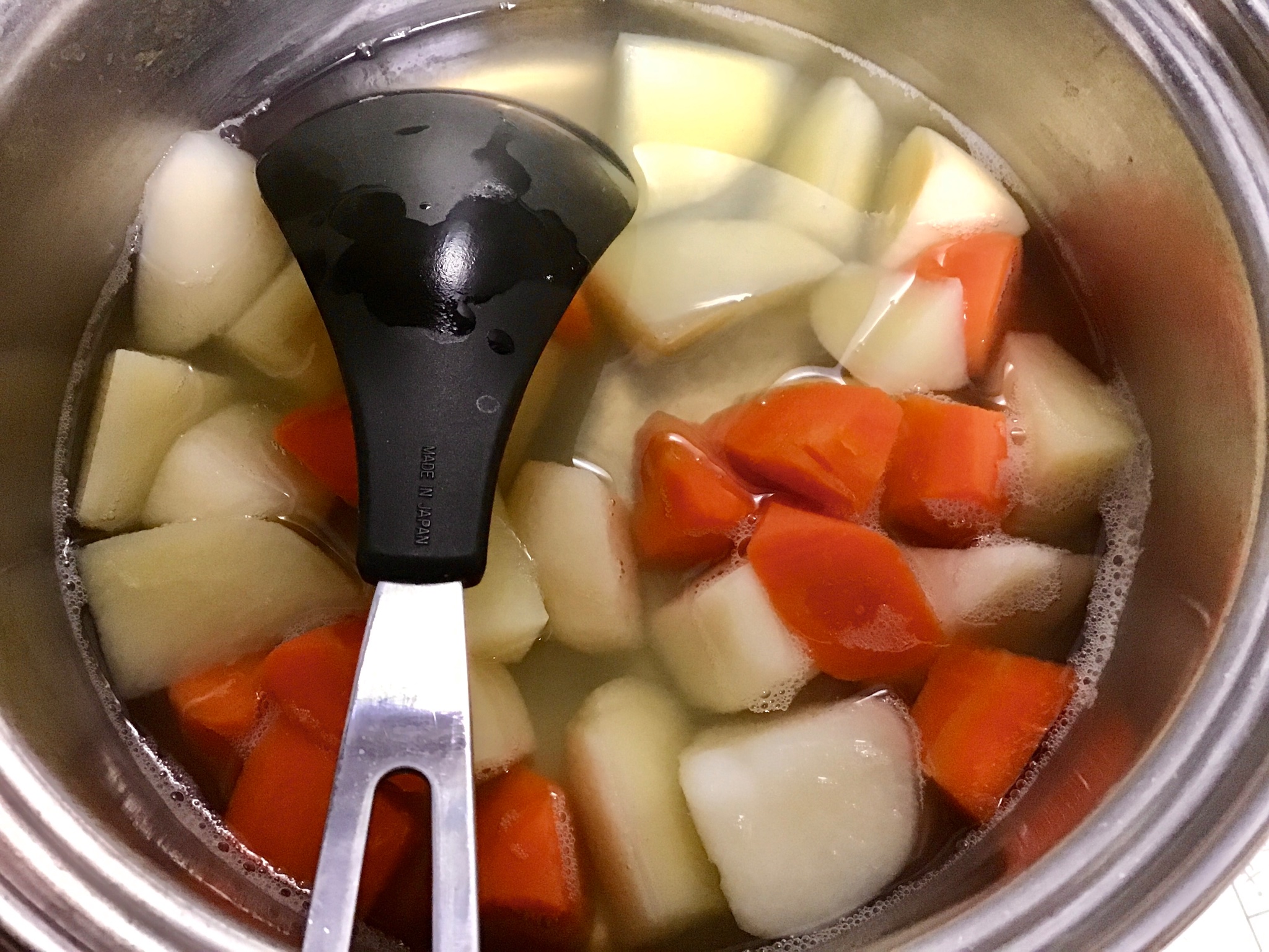 ダシが取れました